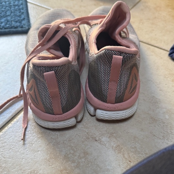 Reebok Women's Pink and Black Athletic Shoes - Picture 2 of 2